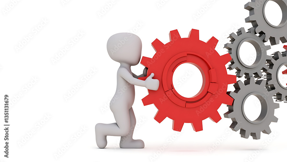 3d humans keep gears in hands Person Interacting with Interlocking Gears, Representing Teamwork and Collaboration A 3D illustration of a light gray figure actively engaging 3d humans keep gears in hands Person Interacting with Interlocking Gears, Representing Teamwork and Collaboration A 3D illustration of a light gray figure actively engaging