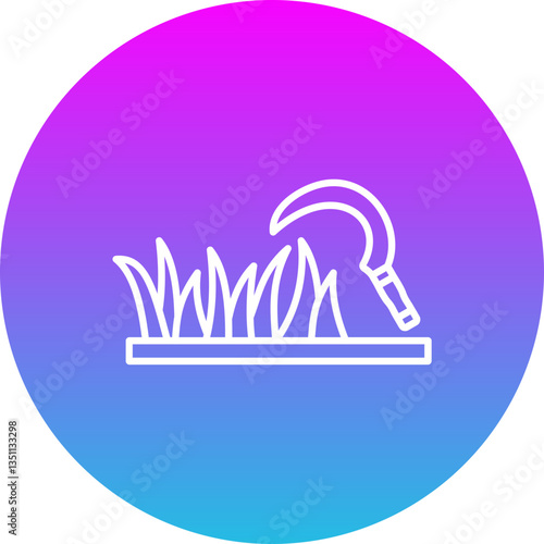 Grass sickle Icon