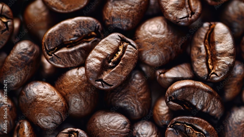Macro Photography of Roasted Coffee Beans Macro Photography of Roasted Coffee Beans