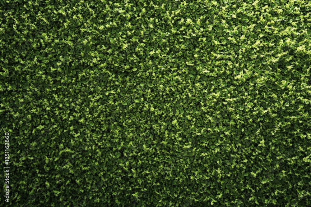 Dense green foliage covering a surface is very attractive visually Dense green foliage covering a surface is very attractive visually