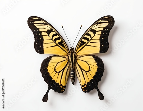 Yellow and Black Butterfly