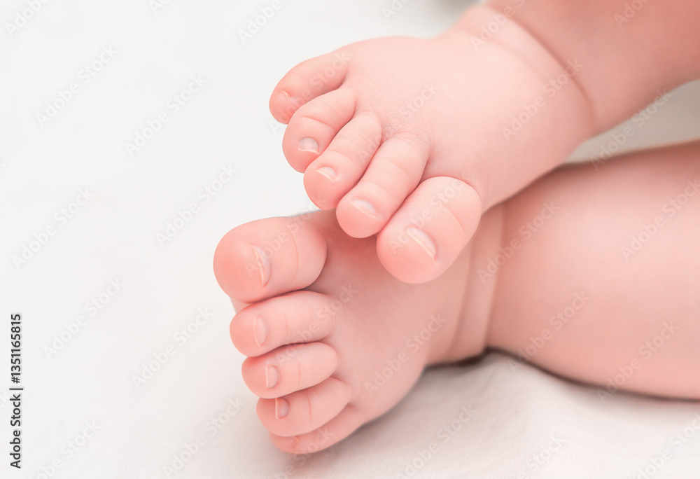 tiny baby feet close up tiny baby feet close up