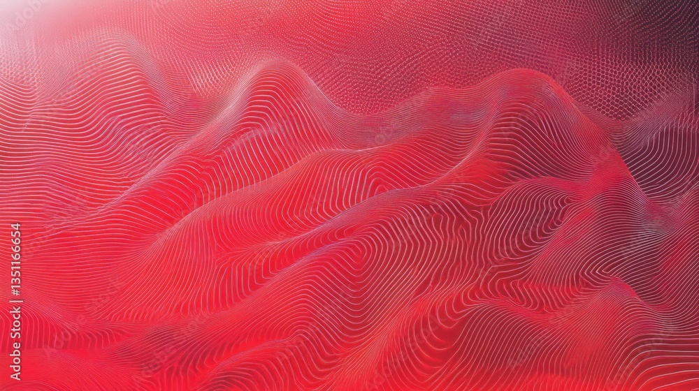 Abstract red wavy lines design background Abstract red wavy lines design background
