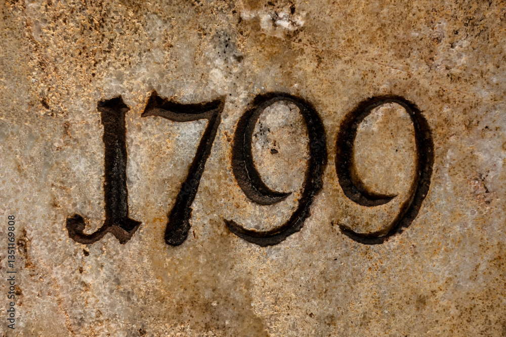 1799 Jahreszahl