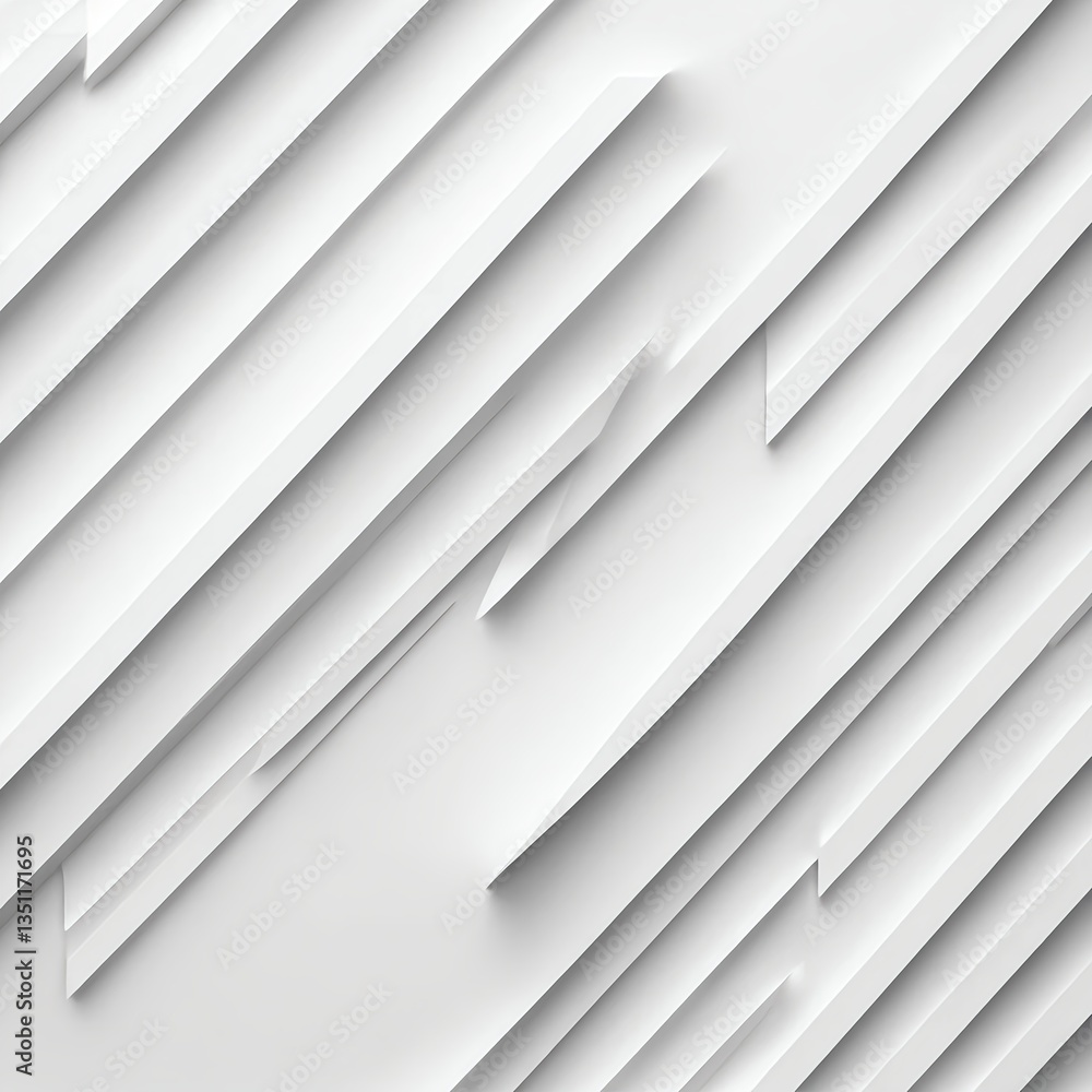 Fototapeta premium Abstract White Diagonal Lines Background