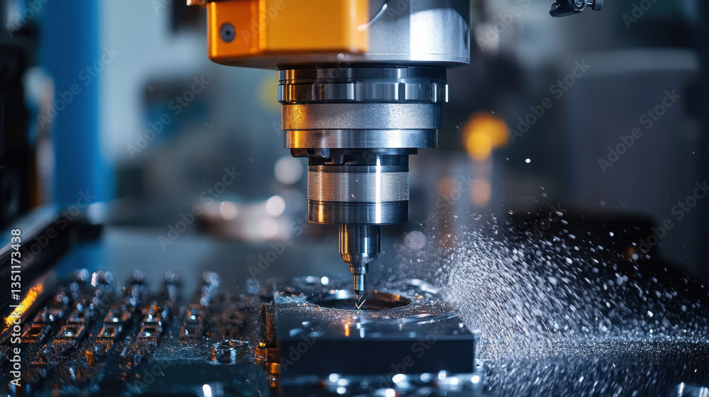 Precision Metal Cutting Process in Modern CNC Milling Machine Precision Metal Cutting Process in Modern CNC Milling Machine