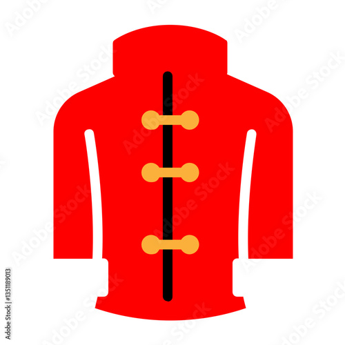 wushu clothing vector