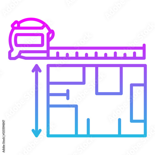 Measuring tool Icon