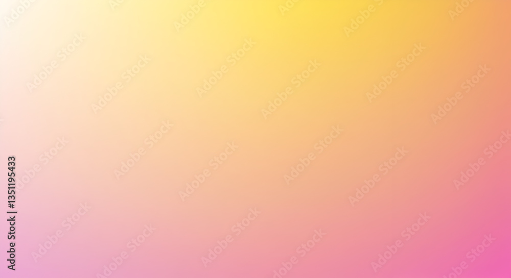 Soft Gradient Background with Pink and Yellow Hues Soft Gradient Background with Pink and Yellow Hues