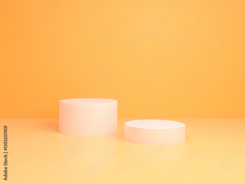 3D scene e-commerce product booth background creative space material 3D scene e-commerce product booth background creative space material