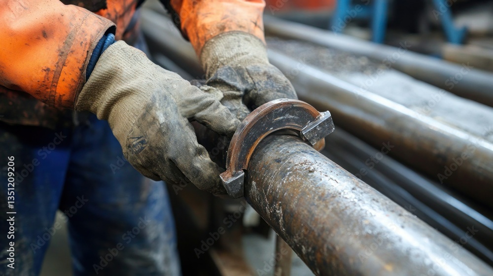 A renewable energy engineer working on a wind turbine farm A renewable energy engineer working on a wind turbine farm