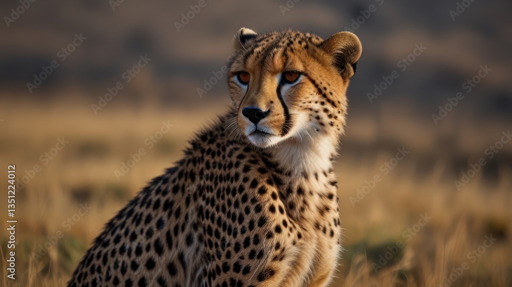 Cheetah in golden light (2) Cheetah in golden light (2)