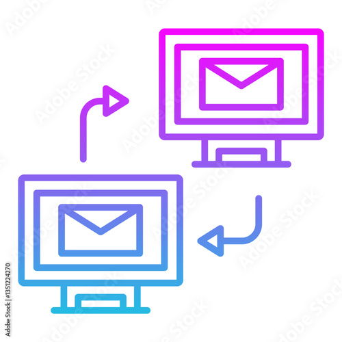 Mail transfer Icon