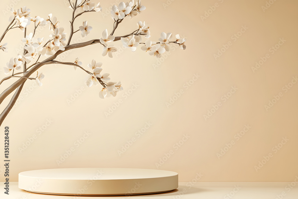 3D scene e-commerce product booth background creative space material 3D scene e-commerce product booth background creative space material