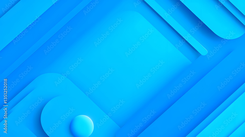 Obraz premium Abstract neon glowing geometric lines 3D rendering business background
