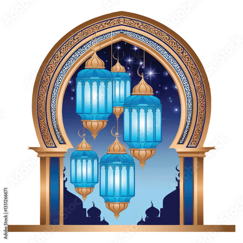 Islamic architecture and lanterns – a night of reflection