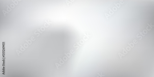 Abstract silver foil background with metal mirror texture. Chrome gradient surface backgroud