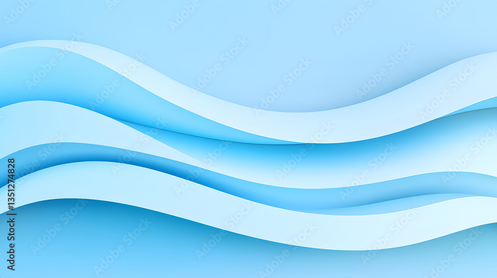 Fototapeta premium Dynamic fluid color gradient background, abstract KV main visual business PPT background