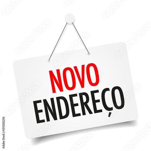 Novo endereço
