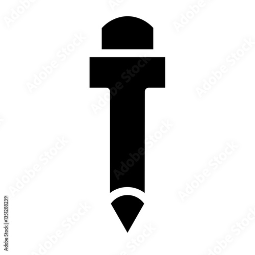 Pencil Compose Blog Glyph Icon