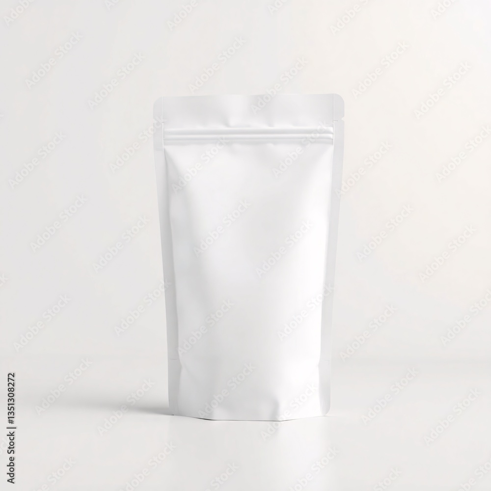 blank food pouch package mock-up with zipper blank food pouch package mock-up with zipper