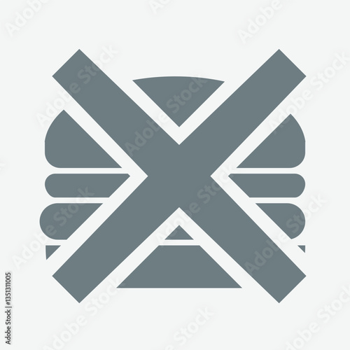 Letter X icon, alphabet, typography, design, symbol, text, character, mark, graphic, shape.