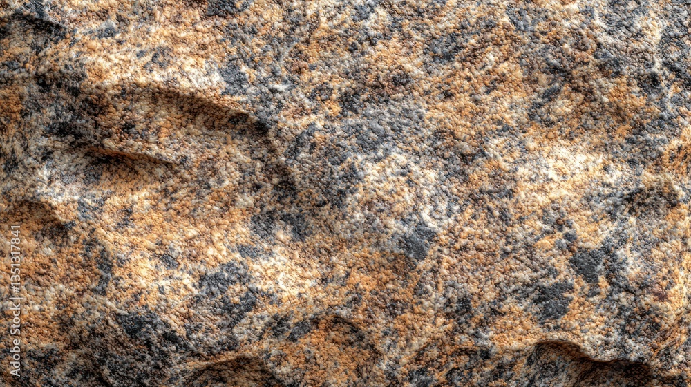 Close-up of textured granite rock surface with details Close-up of textured granite rock surface with details