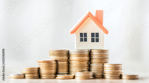 Home loan, reverse mortgage, and asset refinancing concept, showcasing financial solutions and smart investment strategies, ideal for understanding personal finance options and home equity management.