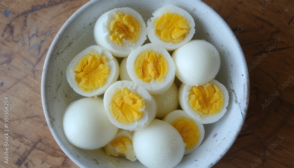 eggs in a bowl, eggs in a bowl,
