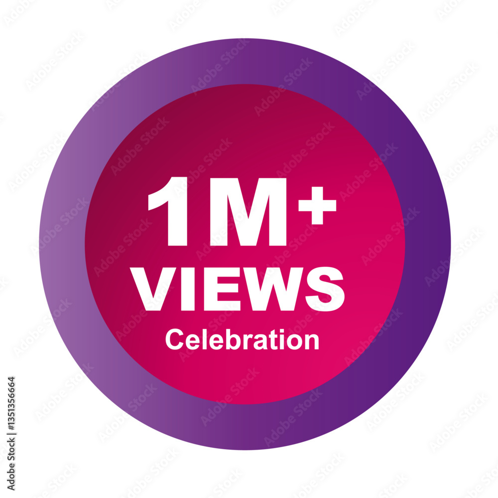 Download this Views Celebration Thumbnail Golden Banner Set 1M, 1 Million Views, 1M Views, 1M Views eps vector file14 Download this Views Celebration Thumbnail Golden Banner Set 1M, 1 Million Views, 1M Views, 1M Views eps vector file14
