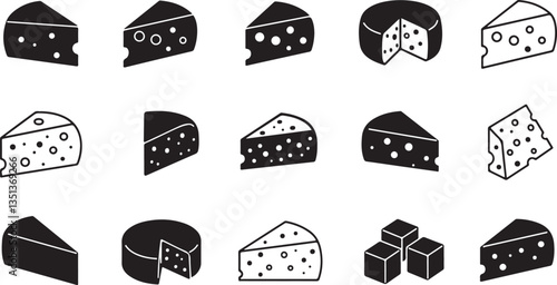 cheese icon or logo isolated sign symbol vector illustration - Collection of high quality black style vector icons
