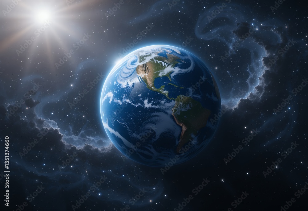 Our Home Planet: A Breathtaking View of Earth from the Depths of Space Our Home Planet: A Breathtaking View of Earth from the Depths of Space