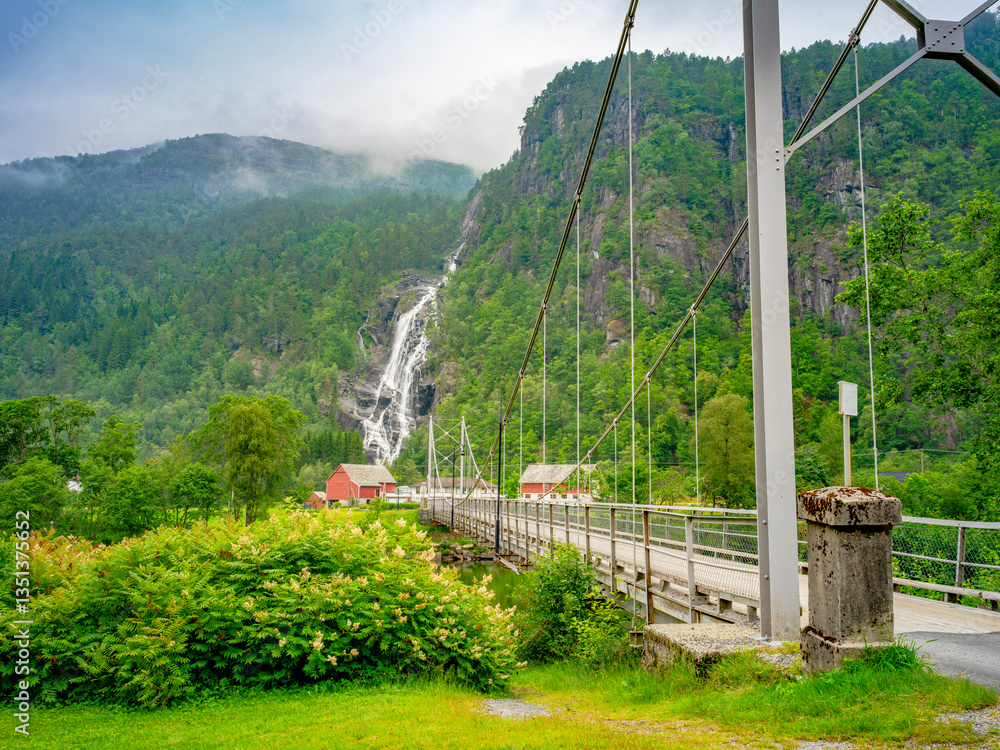 Das verträumte Städtchen Mo in Norwegen