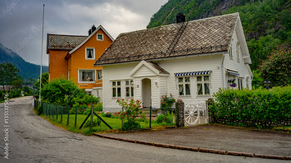 Das verträumte Städtchen Mo in Norwegen