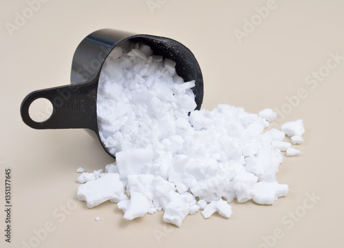 Foto Paraformaldehyde PFA is the smallest polyoxymethylene.