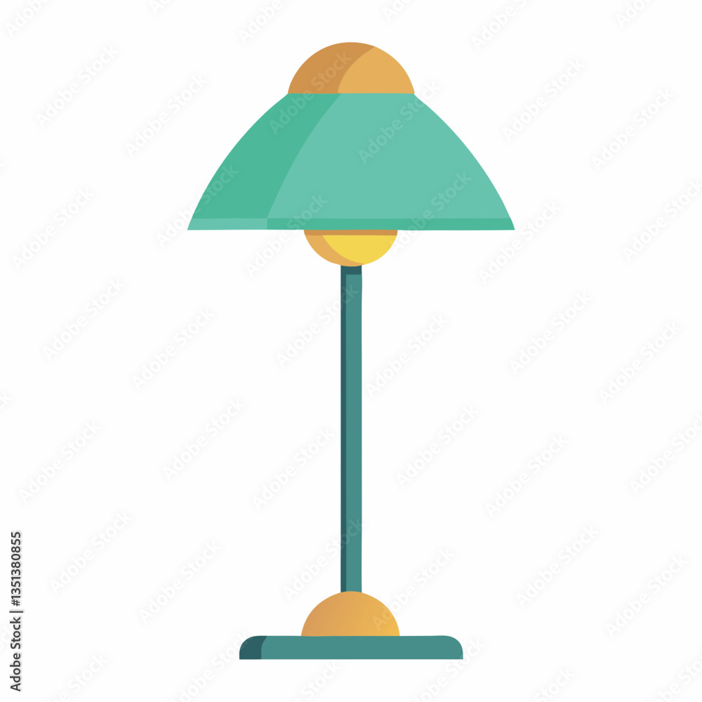 minimalist table lamp with soft glow