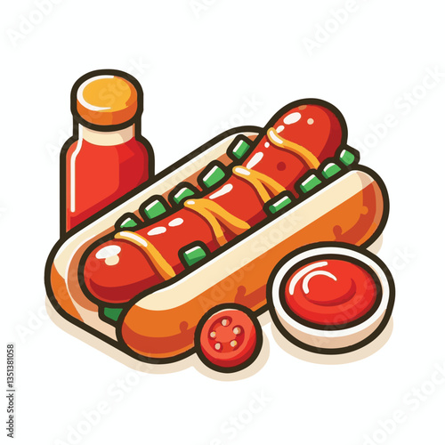 sausage, meal, food, currywurst, bratwurst, curry, german, ketchup, sauce, pork, lunch, fried, dinner, meat, snack, spicy, wurst, hot, dish, plate, fast, spice, grill, wooden, fast food, roasted, cook
