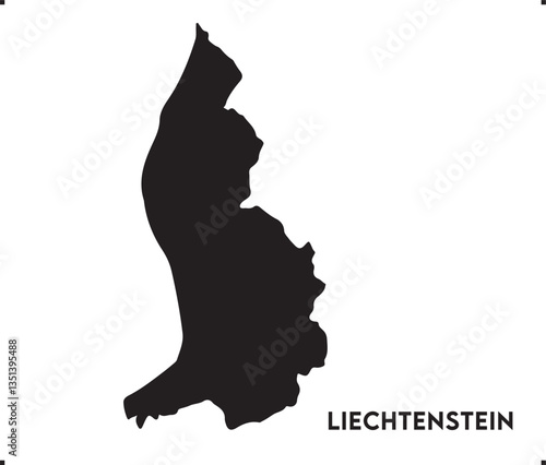 Liechtenstein icon vector design, Liechtenstein Logo design, Liechtenstein unique charm and natural wonders, Use it in your marketing materials, or digital projects, Liechtenstein map logo vector,