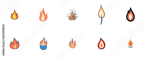 Fire Heat Flame Energy Sizzle Ember Blaze Burning