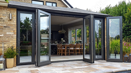 Modern Bi-Fold Doors: Luxurious Home Exterior Design