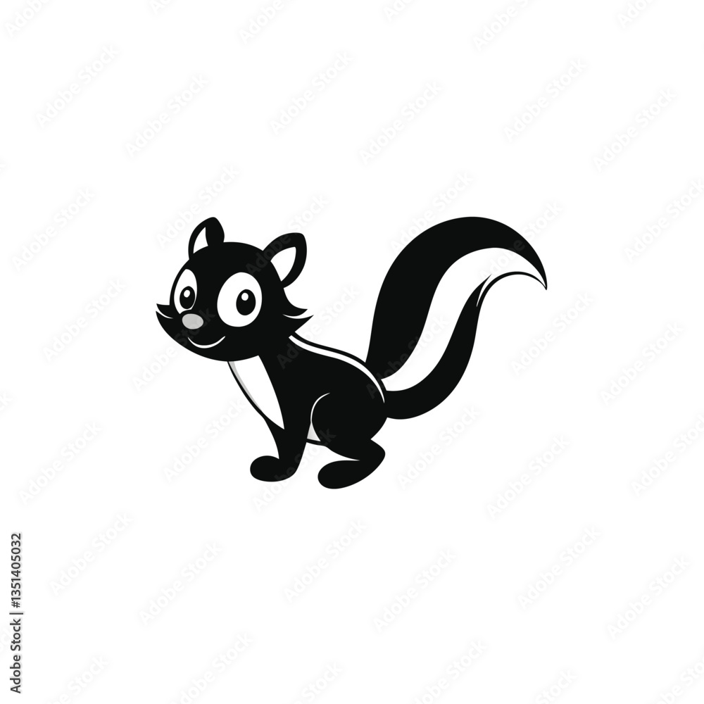 Obraz premium squirrel on a white background