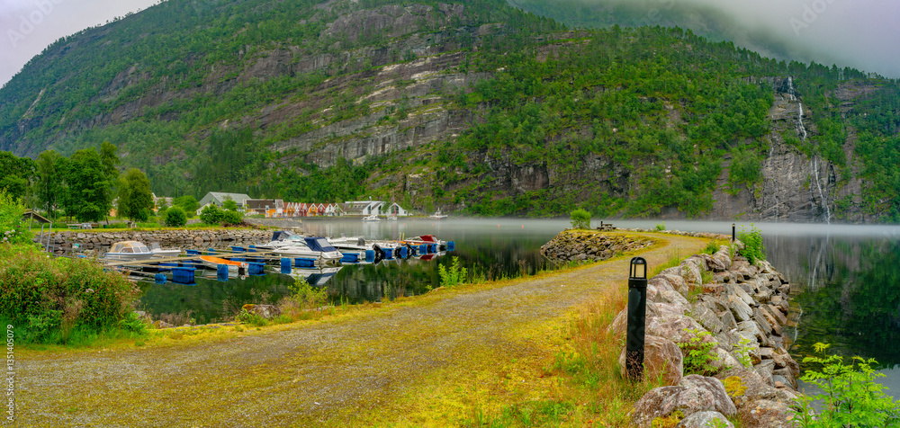 Das verträumte Städtchen Mo in Norwegen
