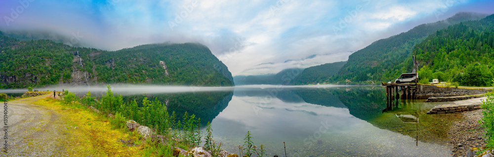 Das verträumte Städtchen Mo in Norwegen