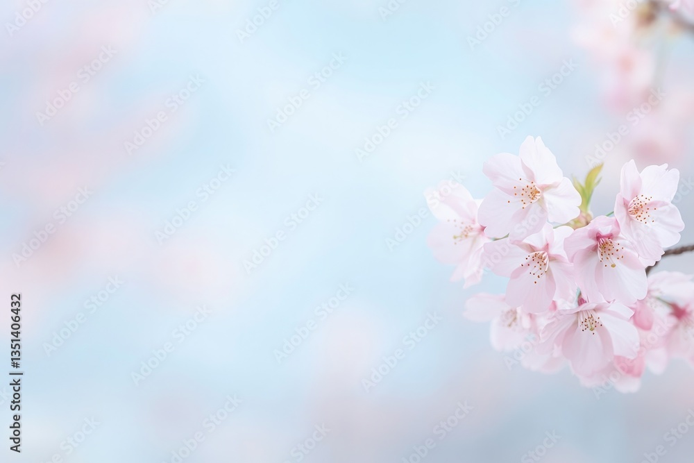 soft focus captures cherry blossoms in full bloom under gentle sunlight of spring branches swaying in breeze against soft focus captures cherry blossoms in full bloom under gentle sunlight of spring branches swaying in breeze against