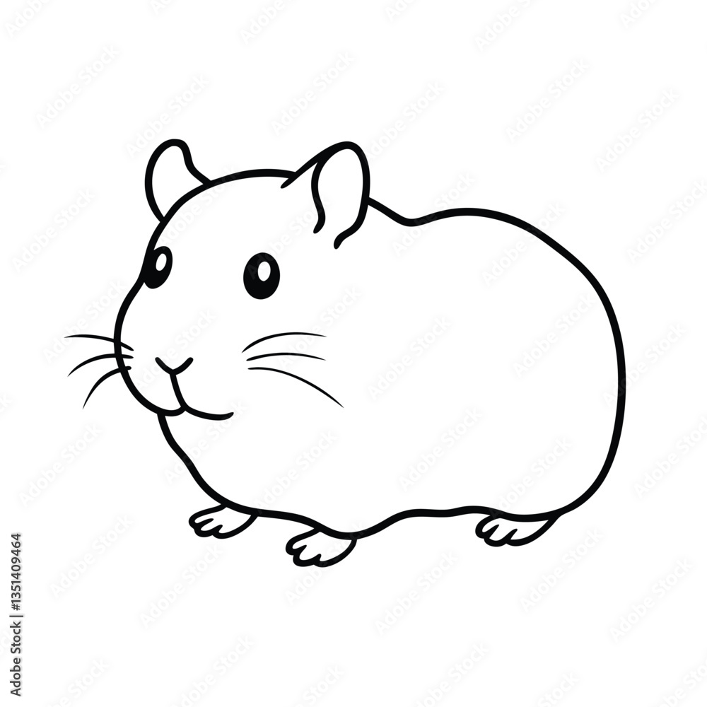 vector illustration of a cartoon mouse vector illustration of a cartoon mouse