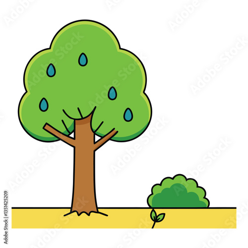 tree with green leaves