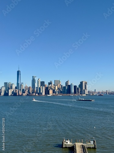 Manhattan vista dal mare