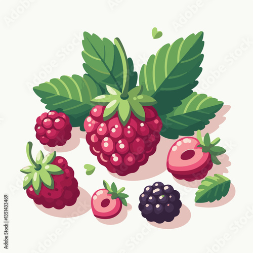 blackberry, dewberry, fresh, berry, organic, sweet, food, fruit, bramble, ripe, healthy, summer, juicy, leaf, black, background, natural, closeup, macro, white, vegetarian, raw, dessert, nature, vitam