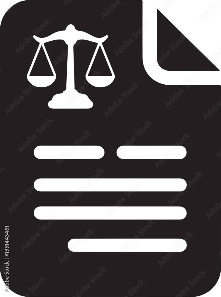 legal document icon, law contract vector, justice scale file, legal agreement silhouette, courthouse paper symbol, law and order document legal document icon, law contract vector, justice scale file, legal agreement silhouette, courthouse paper symbol, law and order document