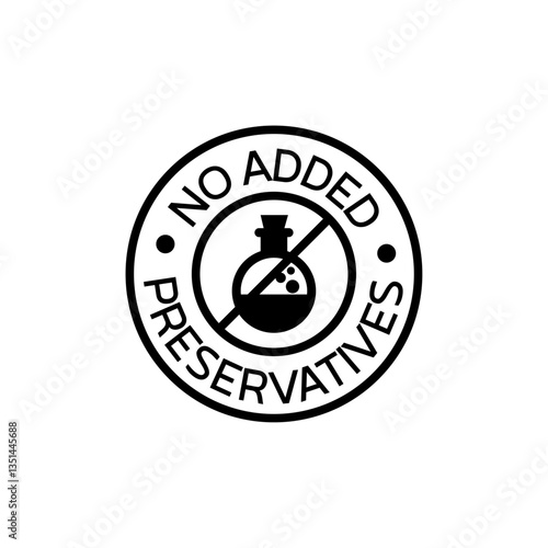 preservative free icon 
